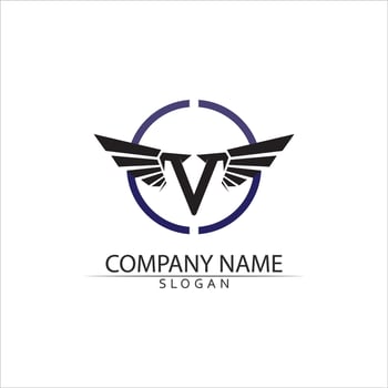 Falcon Logo Template vector