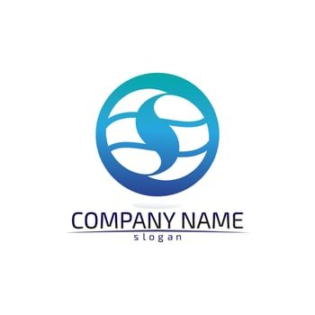 water drop Logo Template vector illustration design