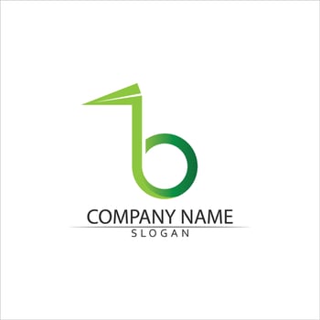 B Letter vector illustration