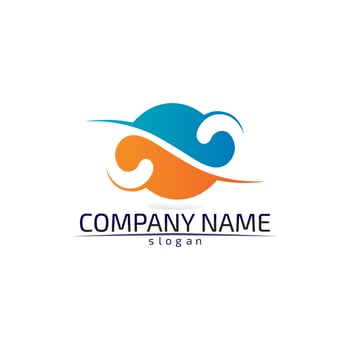 infinity logo and symbol template icons app vector