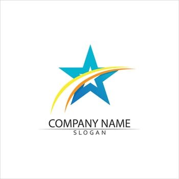 Star icon Template vector