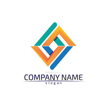 Real estate and home buildings logo icons template vector