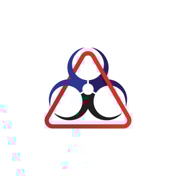 virus corona virus vector and mask design logo viral vector and design icon symbol