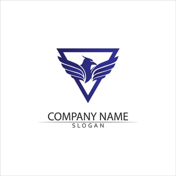 Falcon Logo Template vector