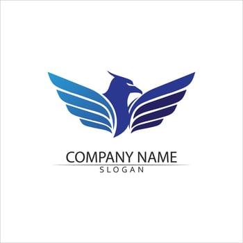 Falcon Logo Template vector