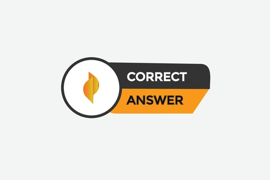 correct answer  vectors, sign, level bubble speech correct answer vector
