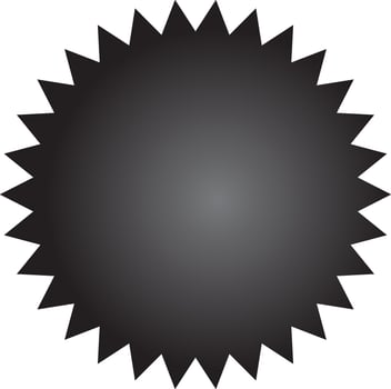 Grunge label vintage in black and white color. vector