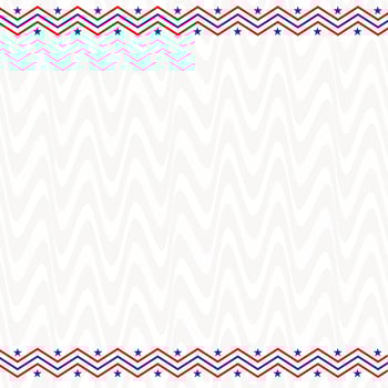 Stripes and stars border decorated background. vector