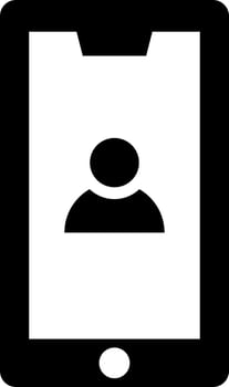 Online teaching icon in flat style. vector