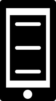 Vector illustration of smartphone.