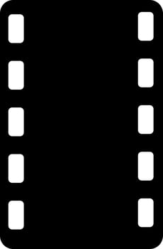 Video strips and photograph icon. vector