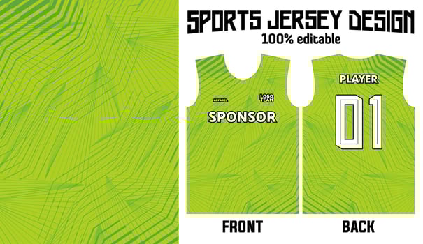 jersey design abstract pattern for sport uniform vector