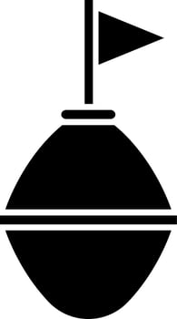 Flat illustration of flag icon or symbol. vector