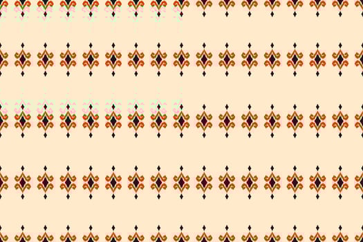 Motif ethnic pattern art. Ikat ethnic seamless pattern in tribal. Indian style. vector