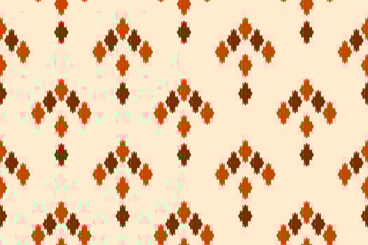 Motif beautiful ikat pattern art. Ethnic oriental seamless pattern traditional. Indian style. vector