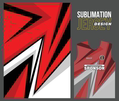 Tshirt Jersey Print Racing Sport vector