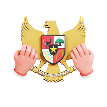 Pancasila Day 3D Icon png