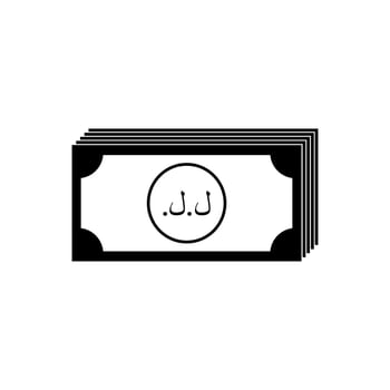 Lebanon Currency Symbol, Lebanese Pound Icon, LBP Sign. Vector Illustration