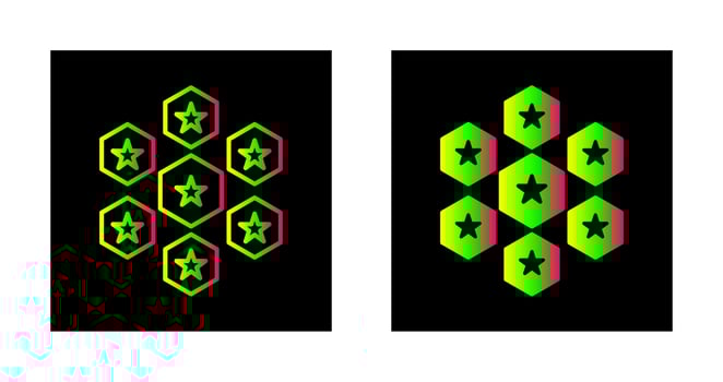 Unique Reputation Management Vector Icon