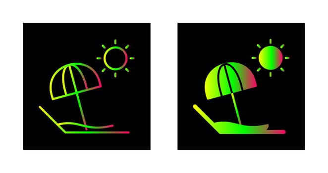 Beach Vector Icon