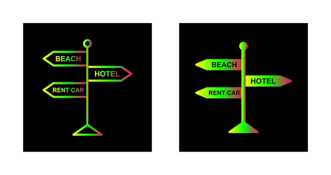 Signboard Vector Icon