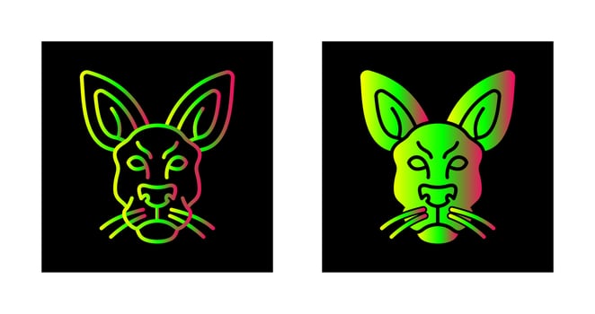 Kangaroo Vector Icon