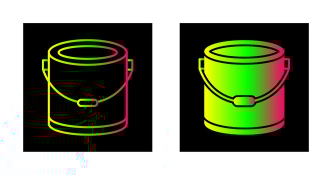 Paint Bucket Vector Icon