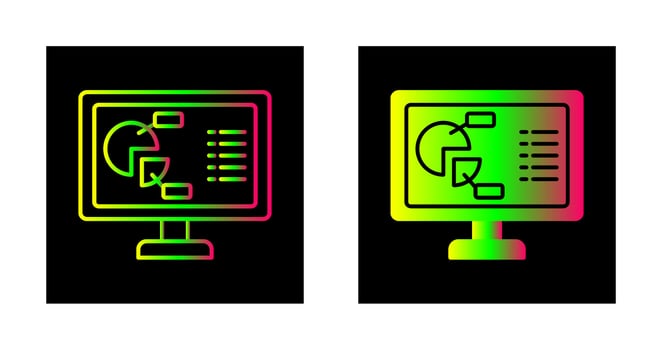 Pie Chart Vector Icon