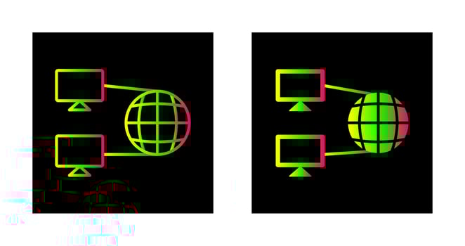 Internet Connectivity Vector Icon