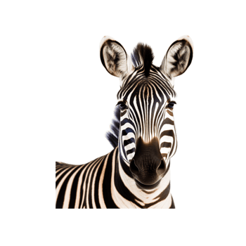 zebra png AI generative