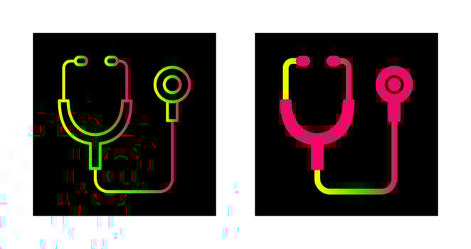 Stethoscope Vector Icon
