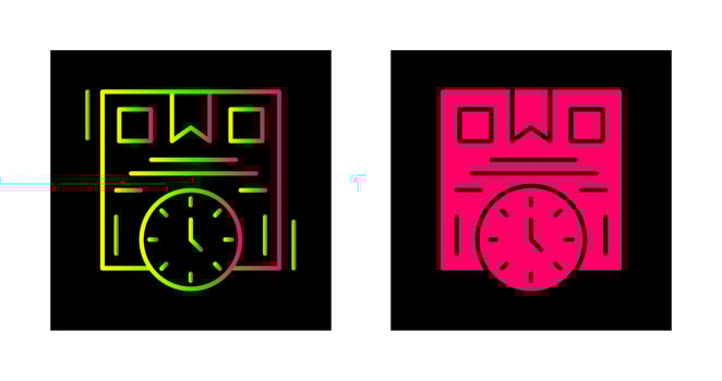 Time is Money Vector Icon