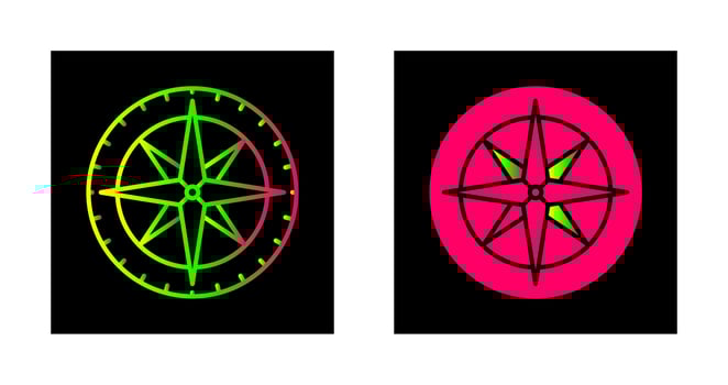 Compass Vector Icon