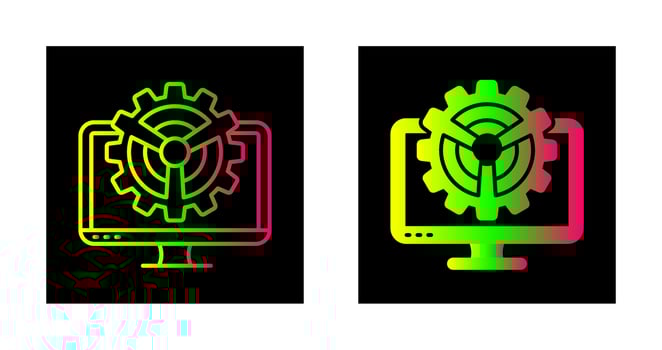 Monitor Vector Icon