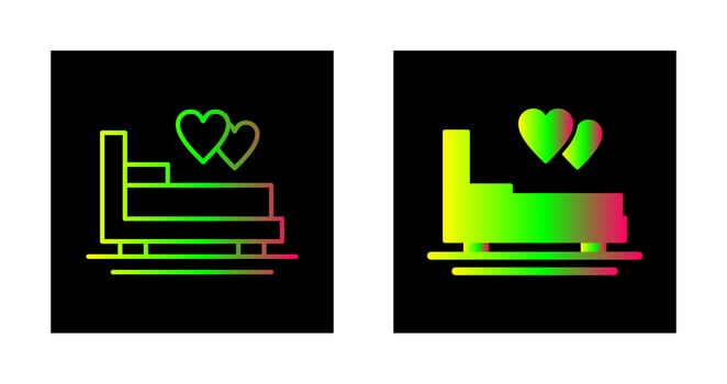 Honeymoon Vector Icon