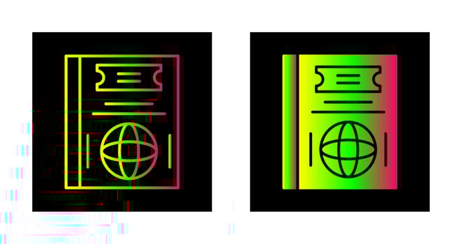 Passport Vector Icon