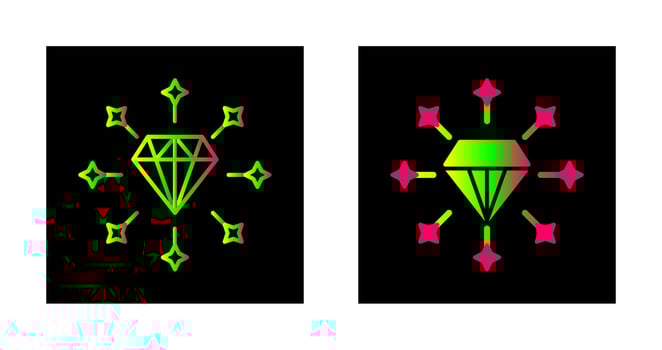 Diamond Vector Icon