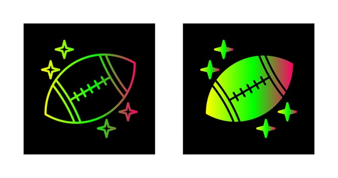 Rugby Vector Icon