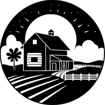 Farm - High Quality Vector Logo - Vector illustration ideal for T-shirt graphic