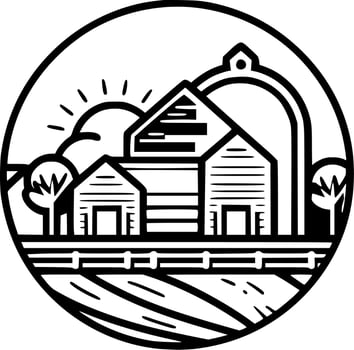 Farm - High Quality Vector Logo - Vector illustration ideal for T-shirt graphic