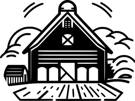 Farm - High Quality Vector Logo - Vector illustration ideal for T-shirt graphic