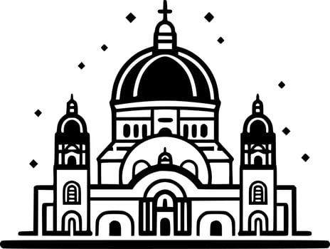 Mexico, Minimalist and Simple Silhouette - Vector illustration
