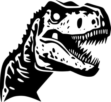 T-Rex - High Quality Vector Logo - Vector illustration ideal for T-shirt graphic