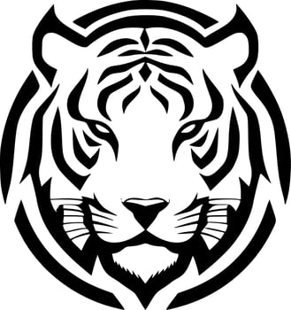 Tiger - High Quality Vector Logo - Vector illustration ideal for T-shirt graphic