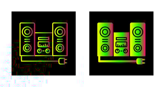 Stereo Vector Icon
