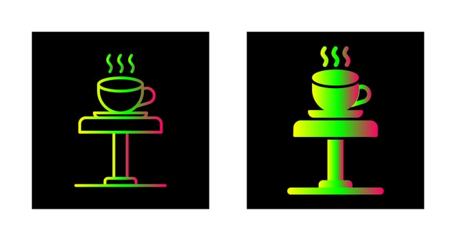 Coffee Table Vector Icon