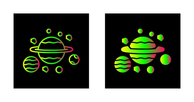 Planets Vector Icon