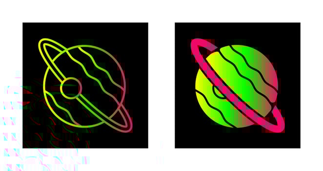 Planet Vector Icon