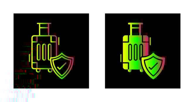 Travel Protection Vector Icon