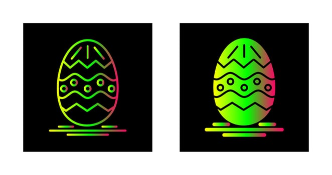 Easter Egg Vector Icon